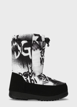 Чоботи Dolce&Gabbana з водовідштовхувальною властивістю, фото